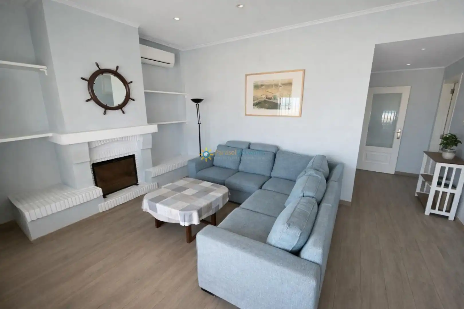 Sala d'estar de Casa o xalet en venda en Miramar amb Aire condicionat, Jardí privat i Terrassa