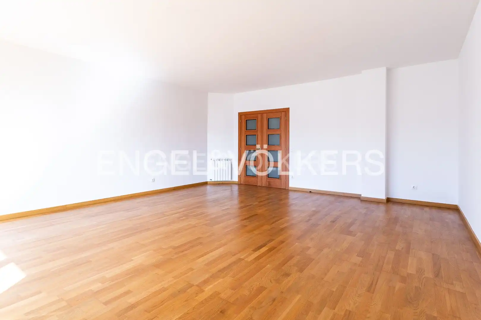 Sala d'estar de Àtic en venda en Sant Quirze del Vallès amb Calefacció, Parquet i Terrassa