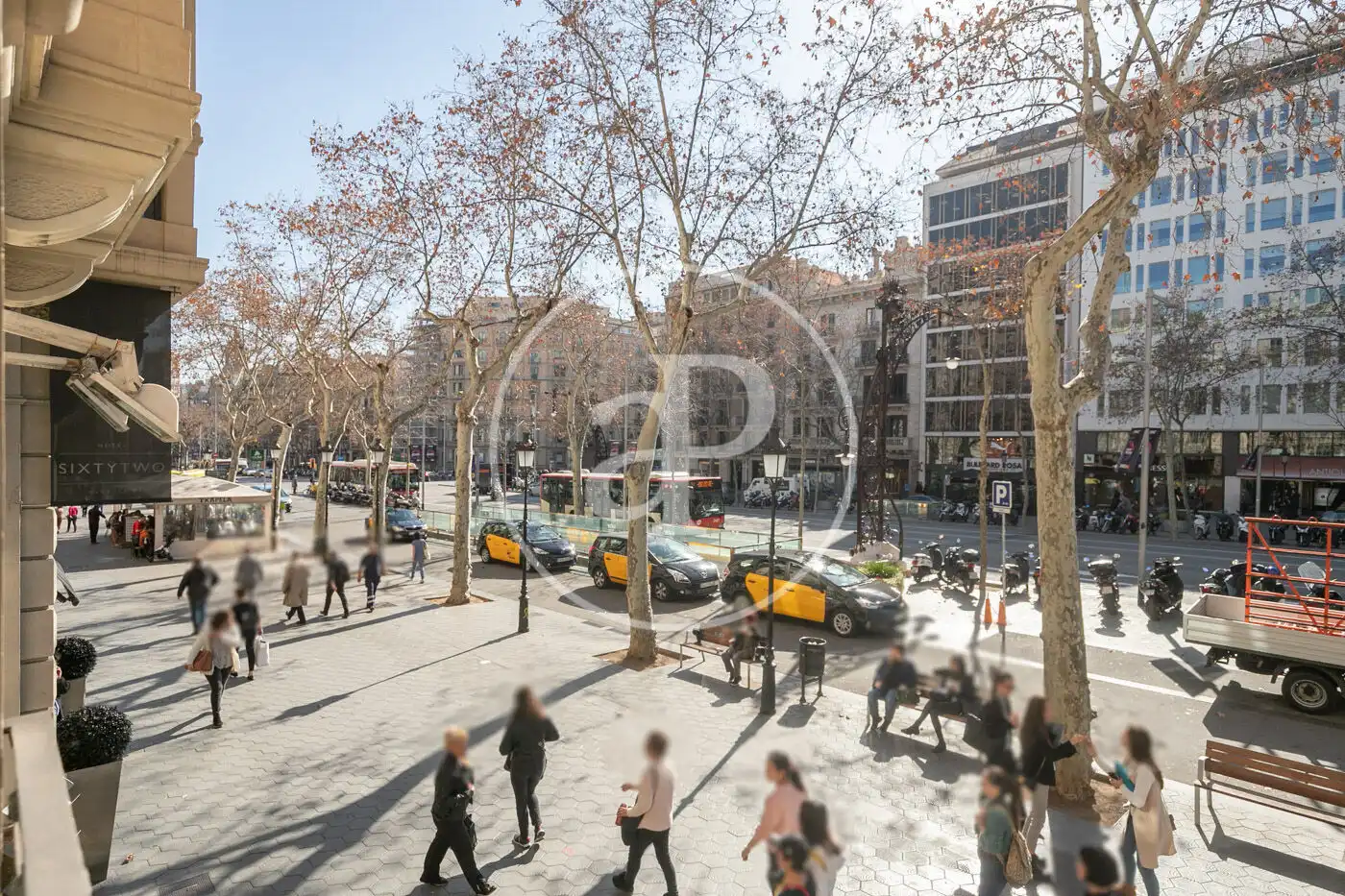 Vista exterior de Piso de alquiler en Barcelona con Aire acondicionado, Calefacción y Terraza