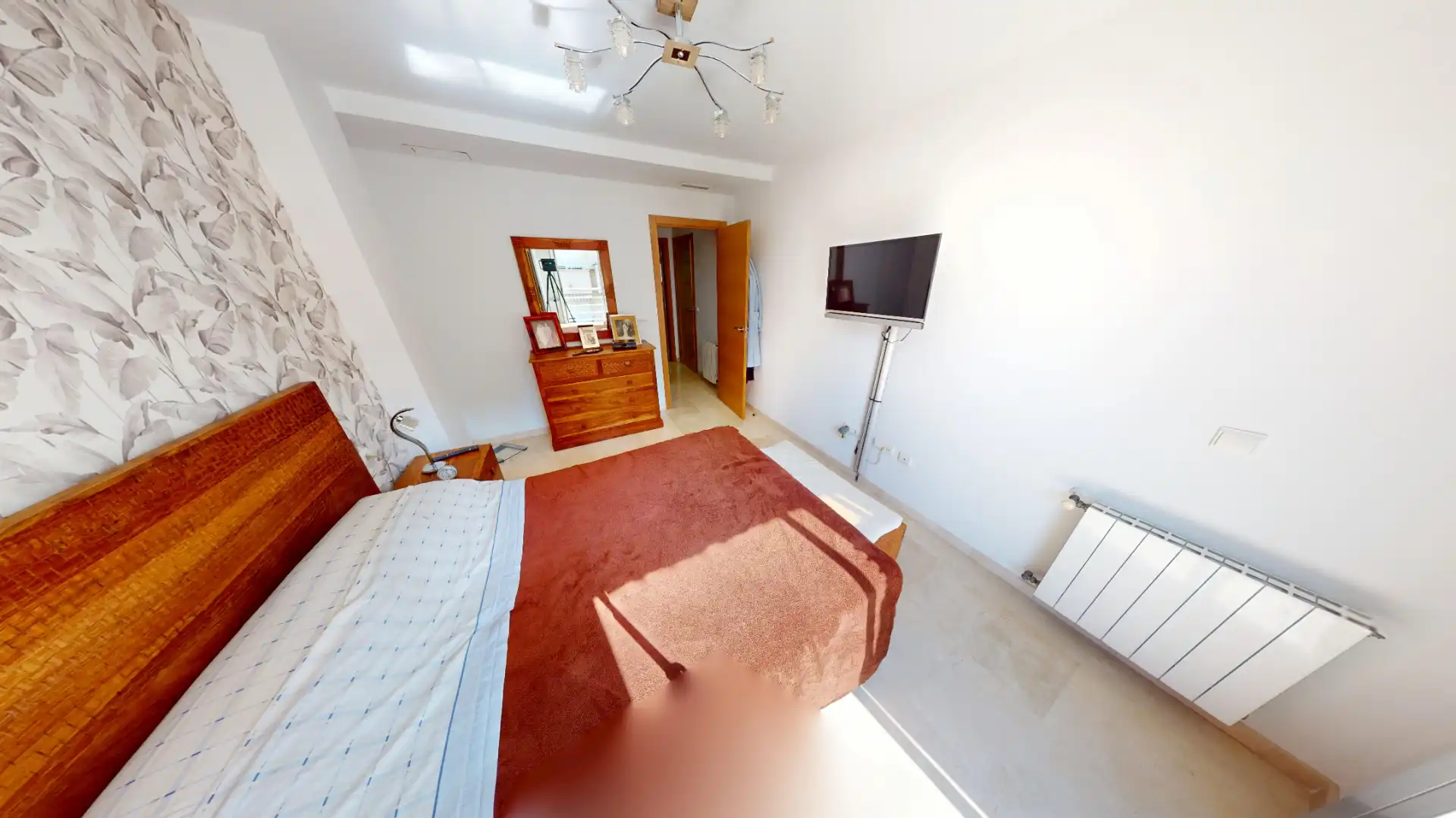 Bedroom of Flat for sale in Alicante / Alacant  with Air Conditioner, Heating and Furnished