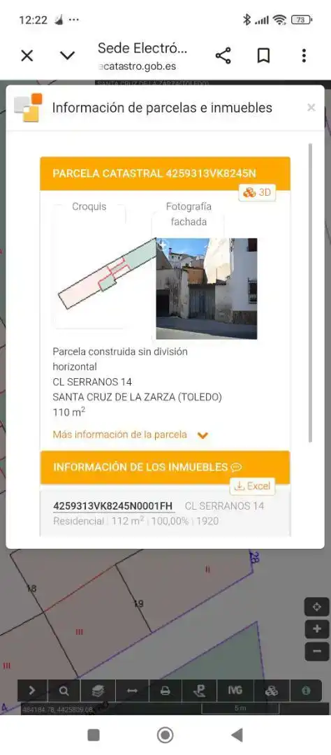 Vista exterior de Planta baixa en venda en Santa Cruz de la Zarza