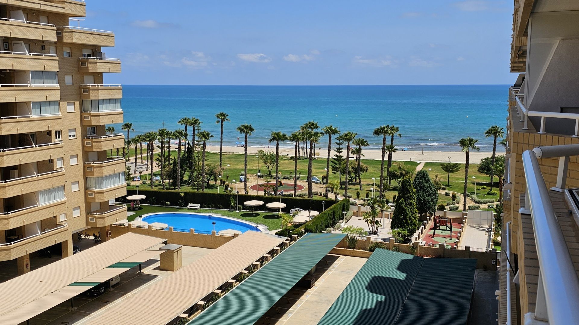 Terrace of Apartment for sale in Oropesa del Mar / Orpesa  with Air Conditioner, Heating and Terrace