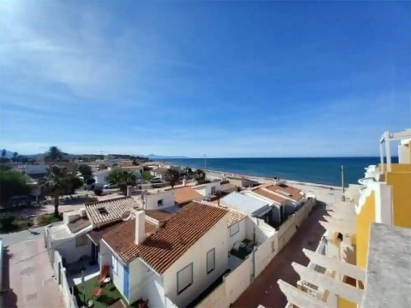 Vista exterior de Piso en venta en Els Poblets con Aire acondicionado, Jardín privado y Amueblado