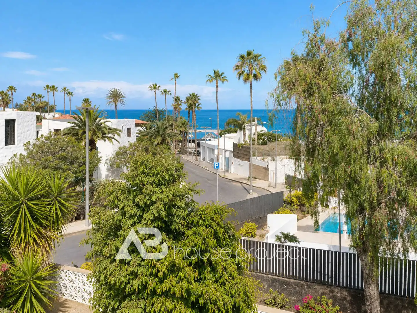Vista exterior de Casa o xalet en venda en Adeje amb Aire condicionat, Jardí privat i Terrassa