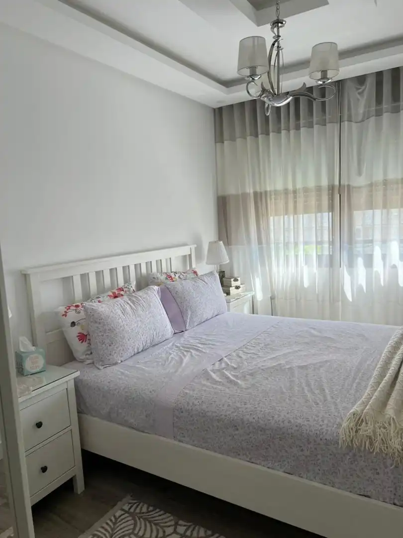 Bedroom of Flat for rent in Valencia  with Air Conditioner, Heating and Furnished