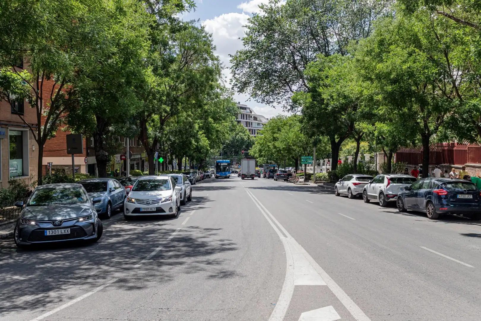 Vista exterior de Pis en venda en Madrid amb Calefacció, Moblat i Alarma