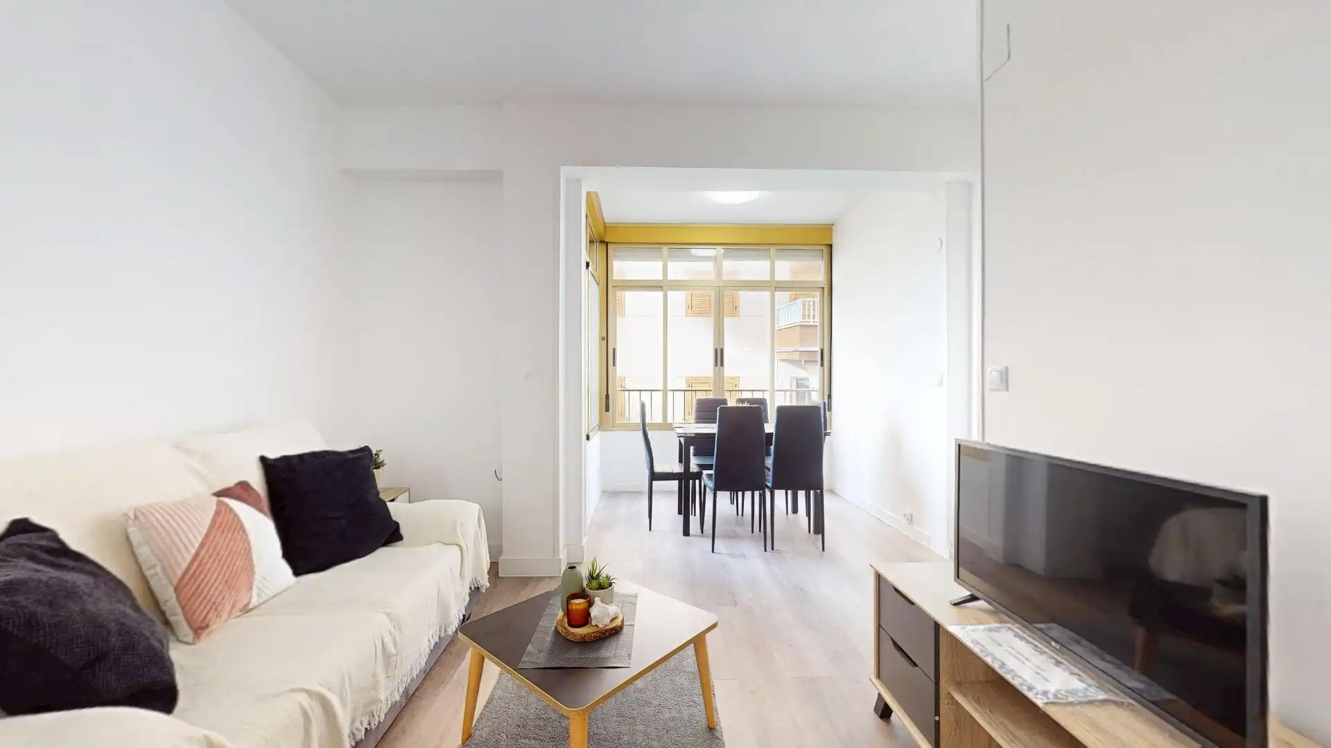 Sala de estar de Apartamento en venta en Santa Pola con Aire acondicionado