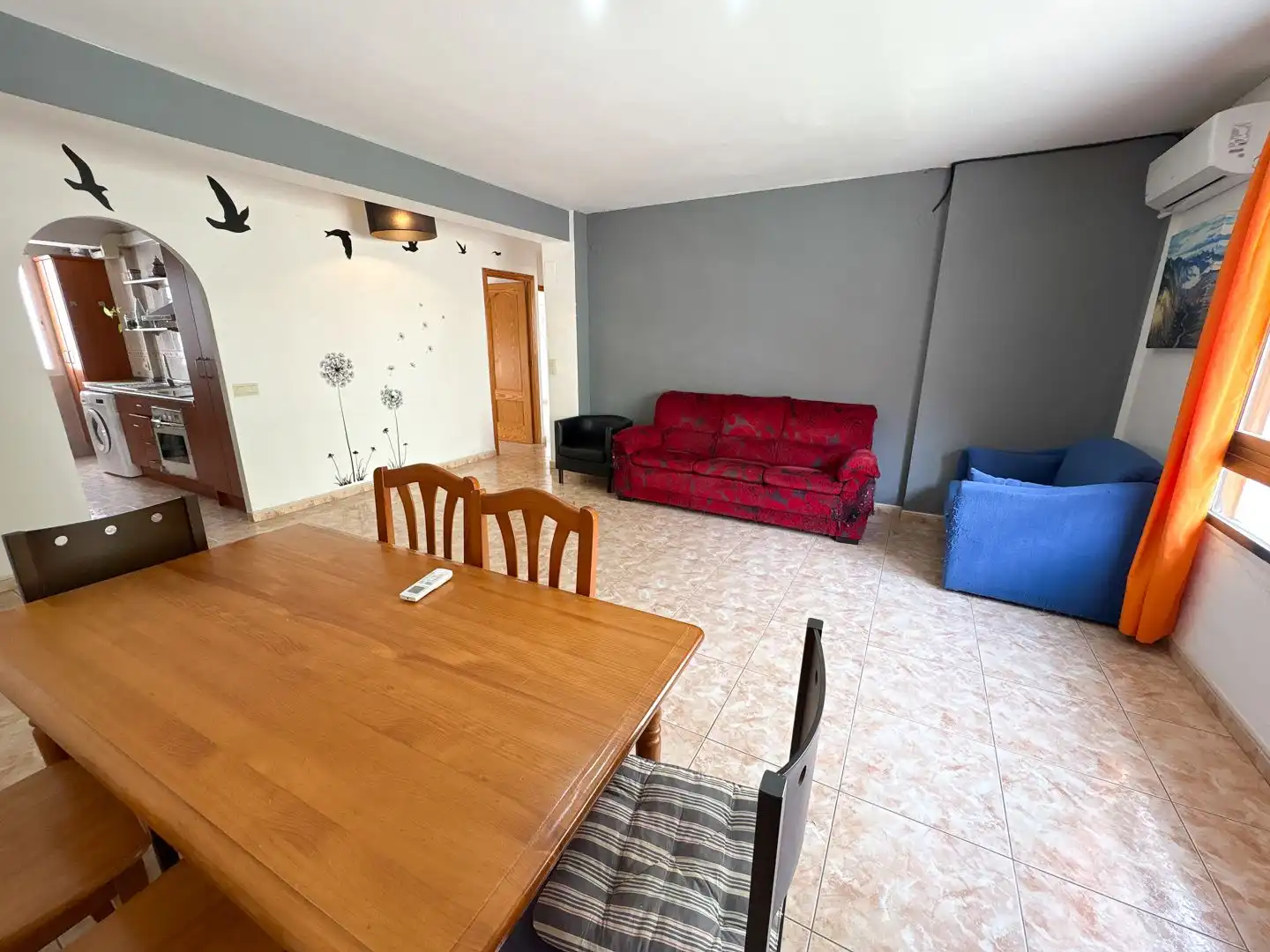 Living room of Flat for sale in Dénia  with Air Conditioner and Heating