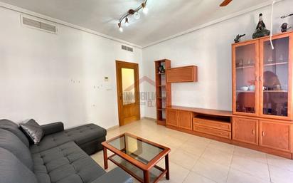 Living room of Flat for sale in Elche / Elx  with Air Conditioner, Heating and Furnished