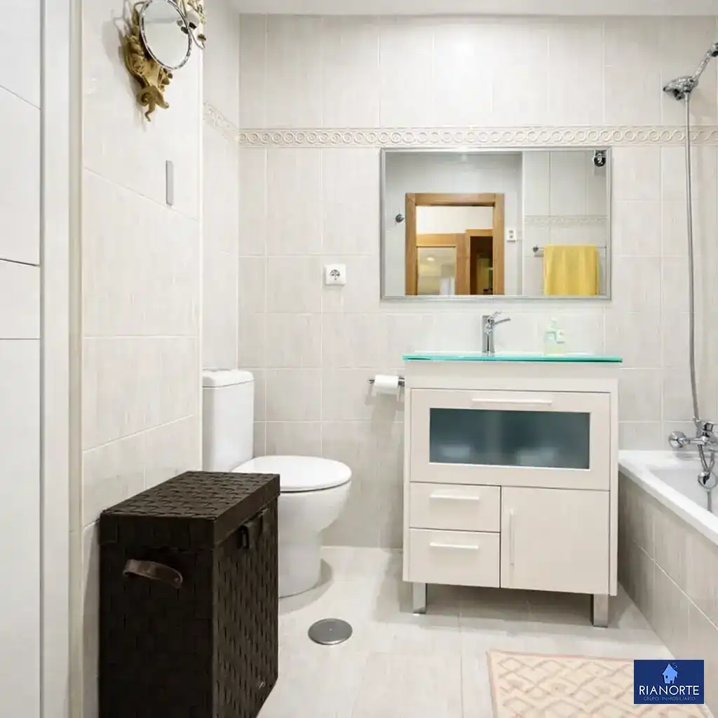 Bathroom of Flat for sale in Gozón  with Heating, Private garden and Terrace