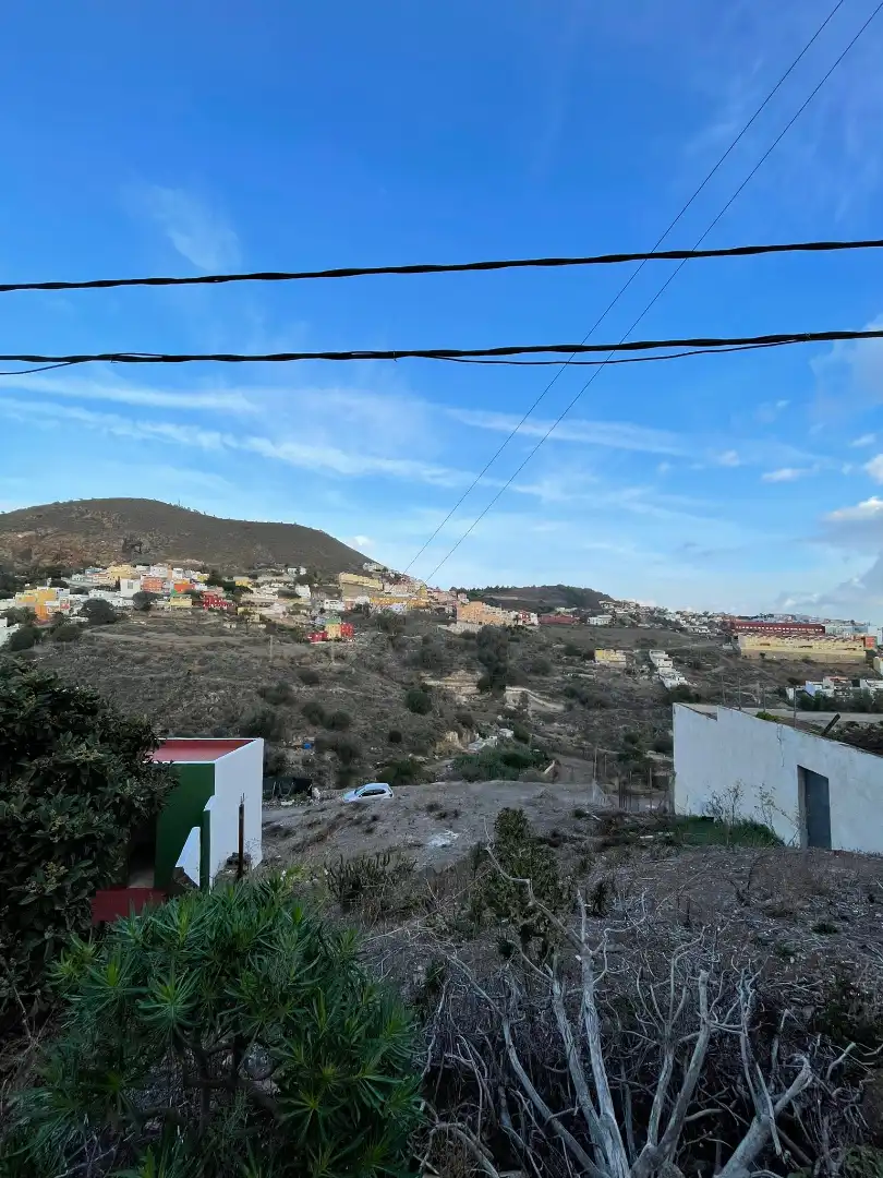 Vista exterior de Casa o chalet en venta en Las Palmas de Gran Canaria con Jardín privado, Terraza y Trastero