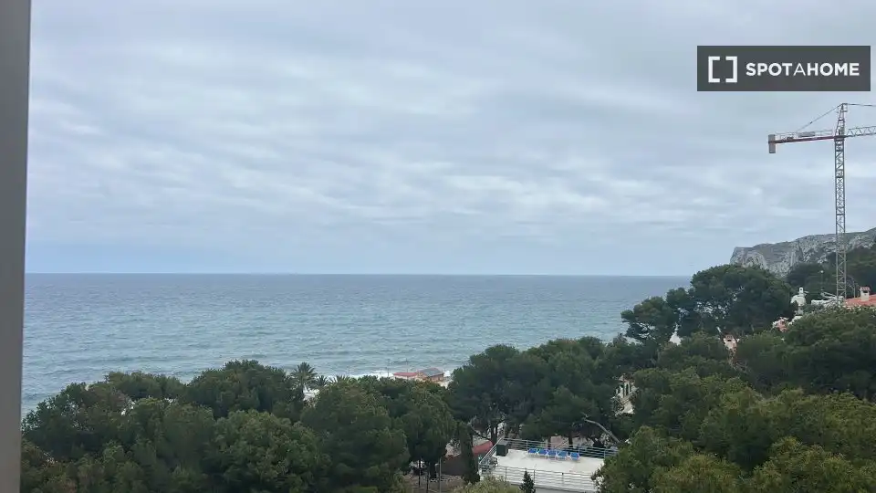 Vista exterior de Apartament per a compartir en Dénia amb Aire condicionat, Calefacció i Terrassa