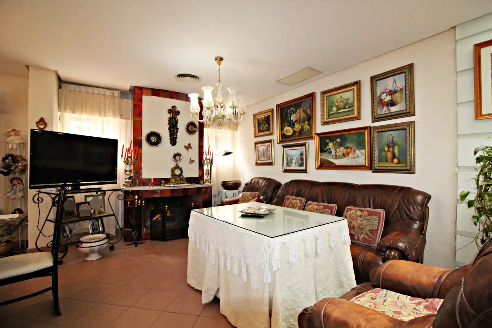 Sala de estar de Casa adosada en venta en Punta Umbría con Aire acondicionado, Terraza y Trastero