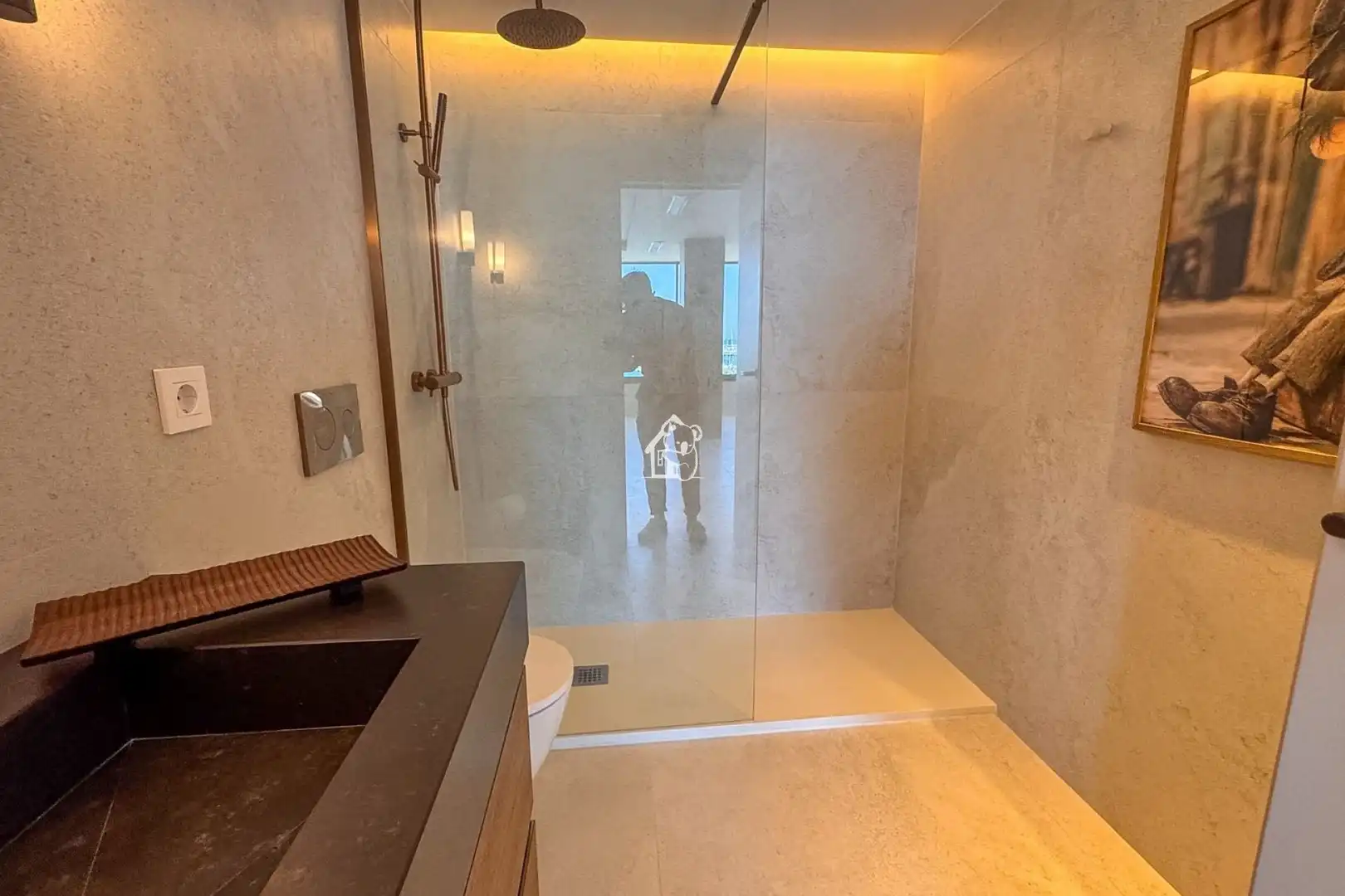 Bathroom of Apartments for rent in Torrevieja  with Air Conditioner, Terrace and Swimming Pool