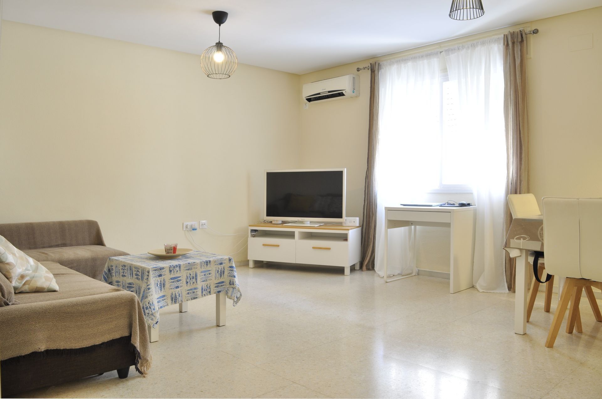Sala de estar de Piso en venta en Jerez de la Frontera con Aire acondicionado, Calefacción y Terraza