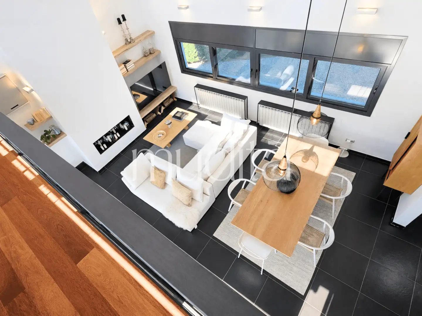 Sala de estar de Casa o chalet en venta en Viladrau con Calefacción, Jardín privado y Terraza