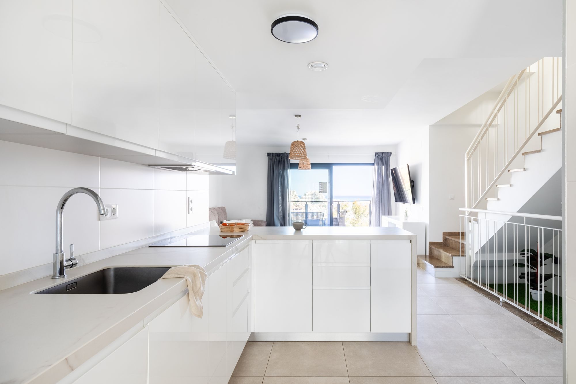 Kitchen of Single-family semi-detached for sale in Benalmádena  with Terrace and Balcony