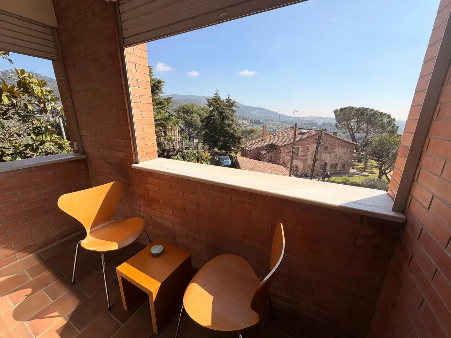Balcony of Houses for sale in Castellar del Vallès  with Air Conditioner, Heating and Private garden
