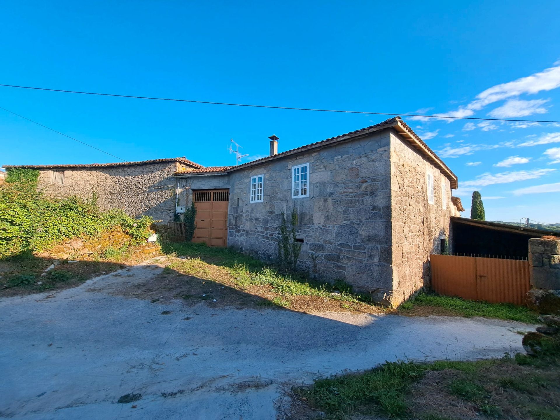 Exterior view of Country house for sale in O Saviñao   with Private garden, Terrace and Furnished