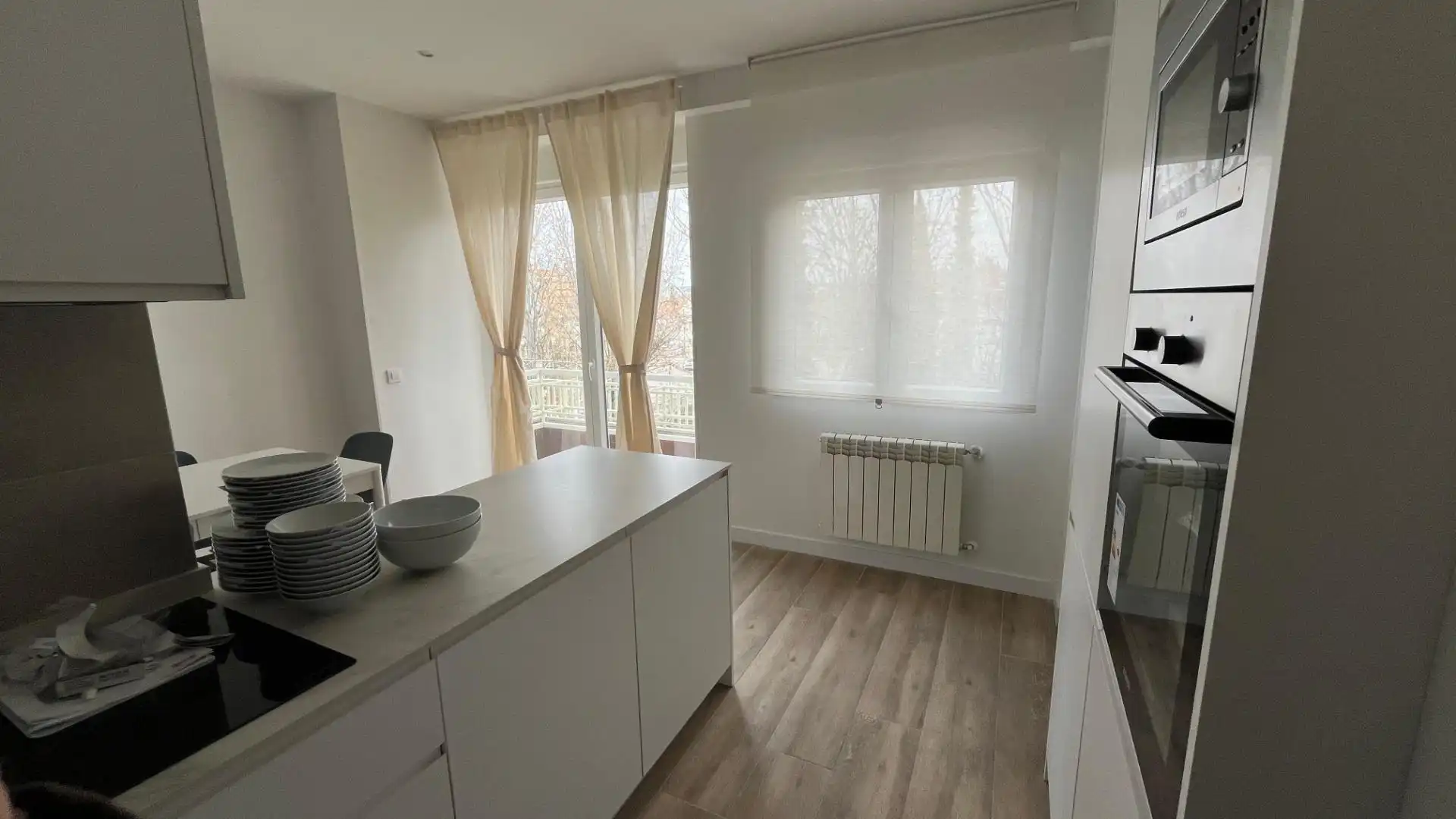 Kitchen of Flat for rent in Guadalajara  with Heating and Furnished
