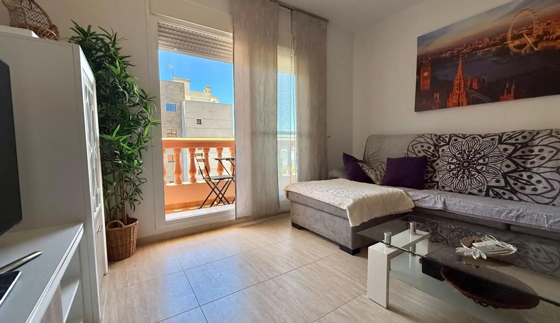 Schlafzimmer von Wohnung zum Verkauf in Mijas mit Klimaanlage, Terrasse und Möbliert