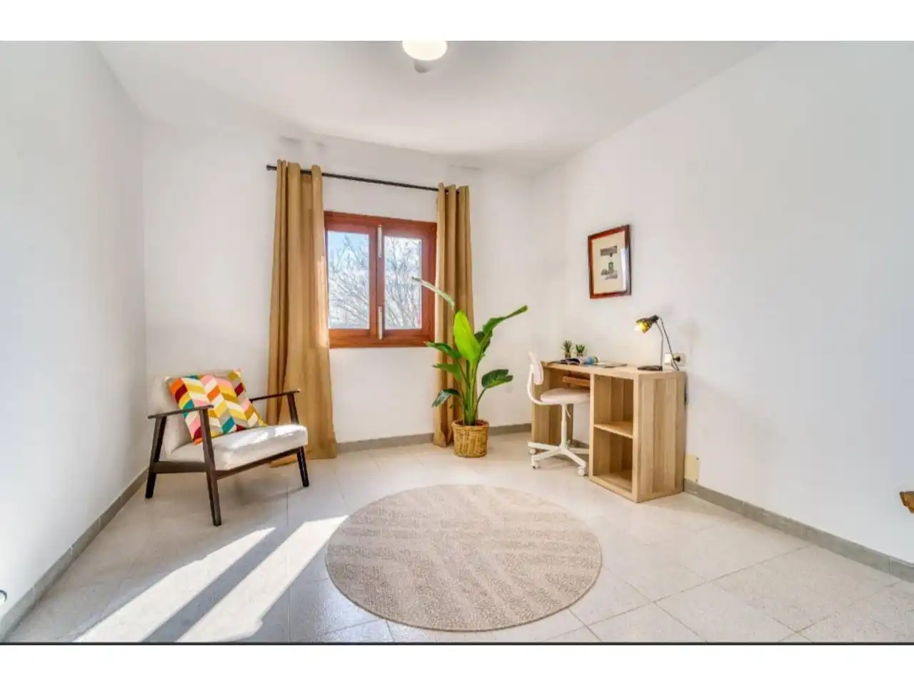 Schlafzimmer von Country house zur Miete in Lloret de Vistalegre mit Klimaanlage, Privatgarten und Terrasse