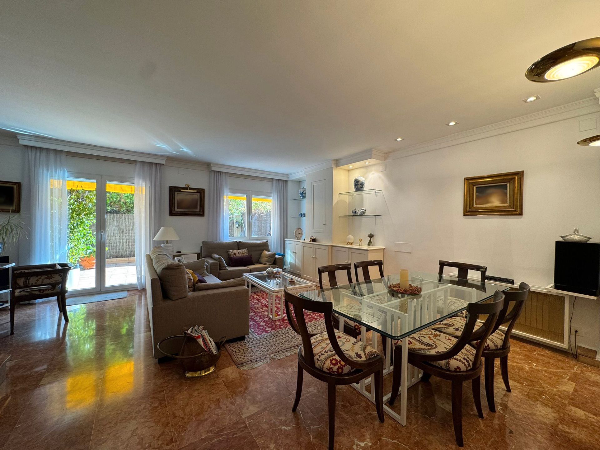 Jardín de Casa adosada en venta en Sant Cugat del Vallès con Aire acondicionado, Calefacción y Jardín privado