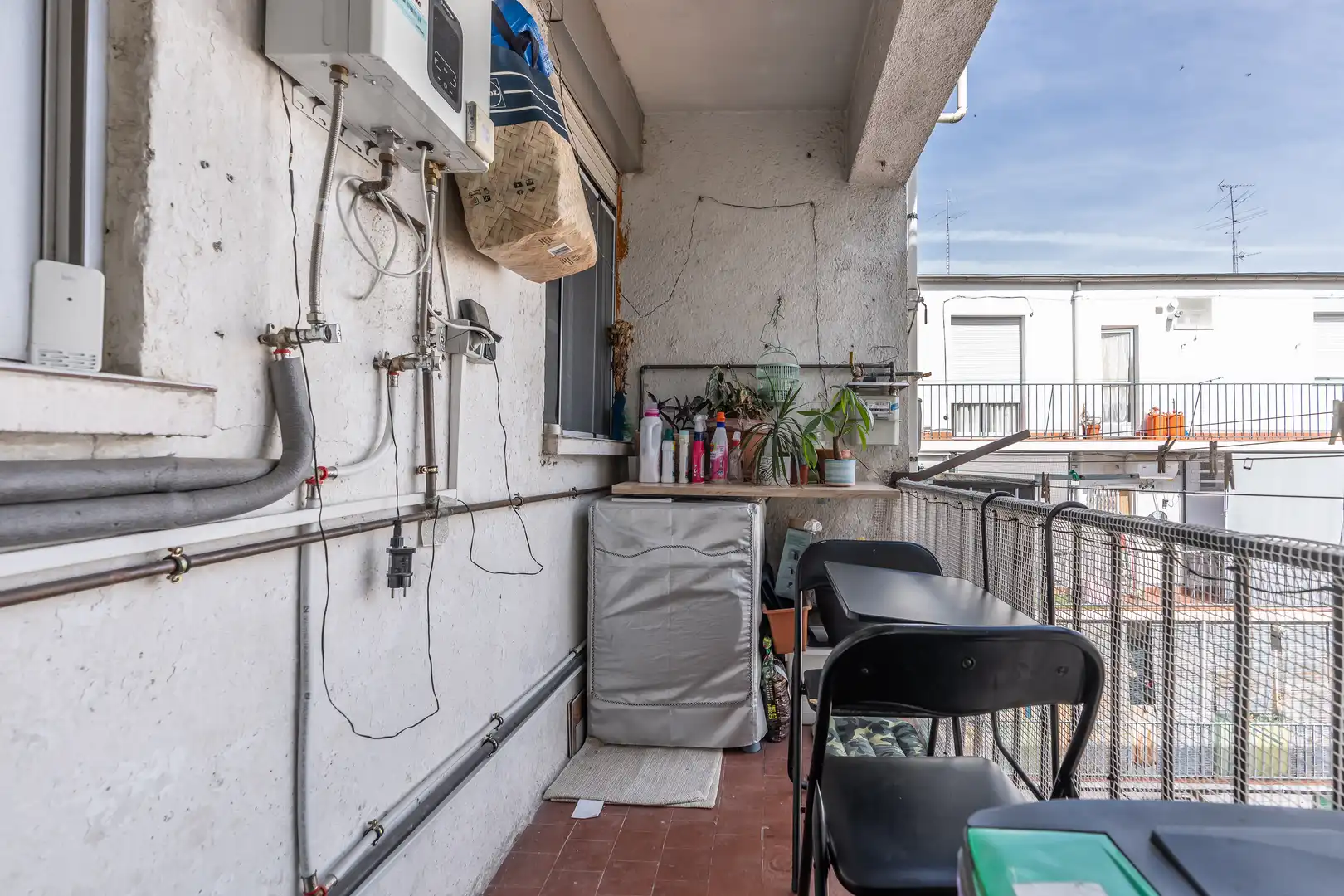 Balcony of Flat for sale in Madrid  with Heating