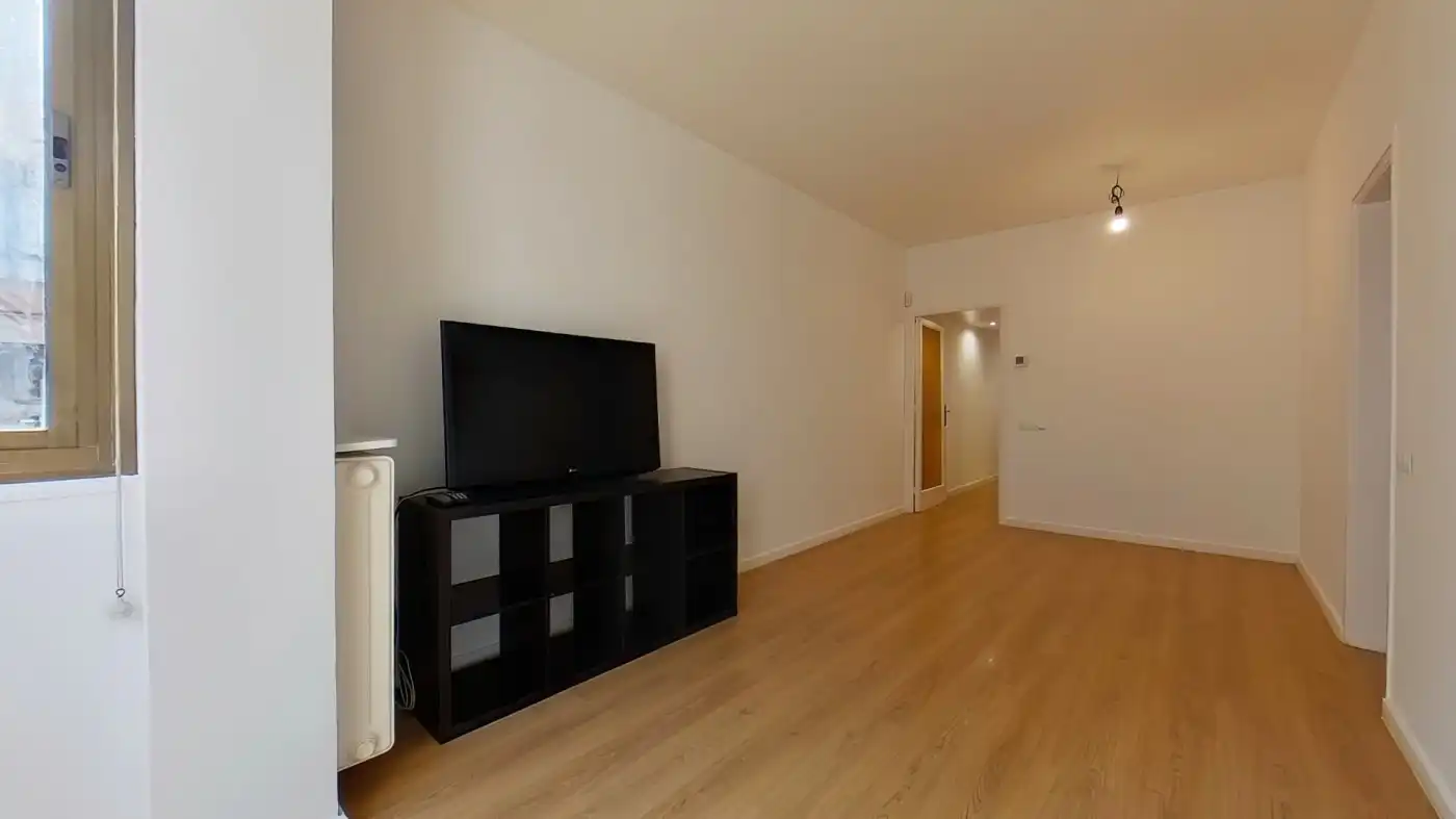 Sala d'estar de Pis en venda en Barcelona amb Calefacció i Parquet