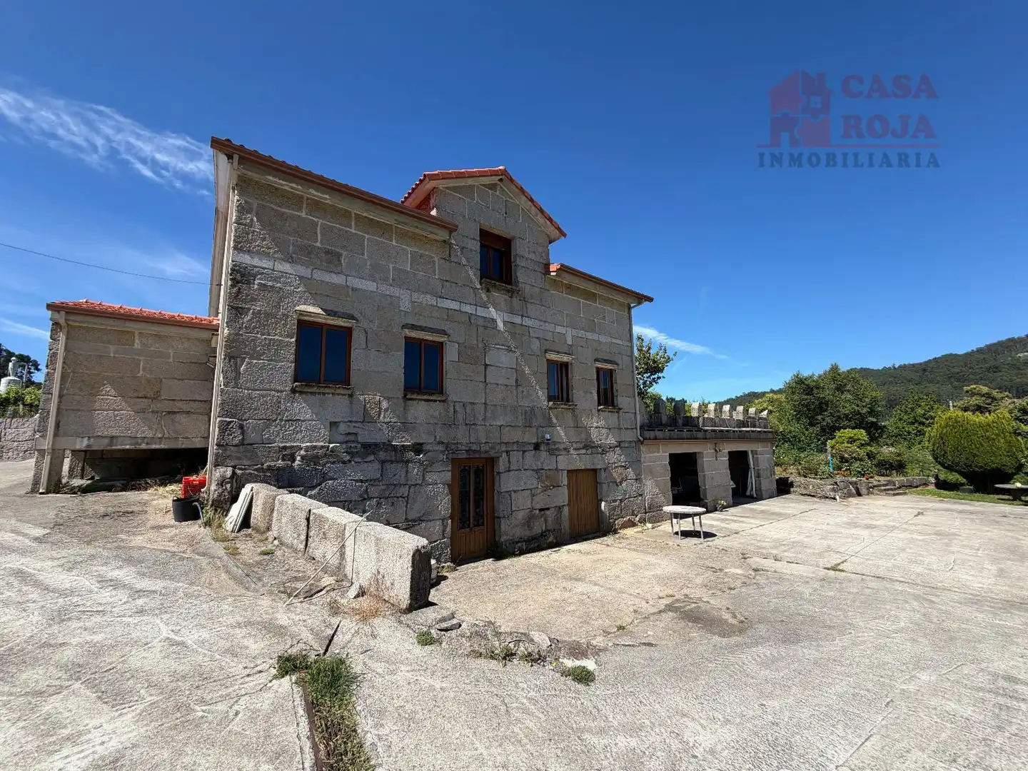 Vista exterior de Casa o chalet en venta en Marín con Calefacción, Trastero y Amueblado