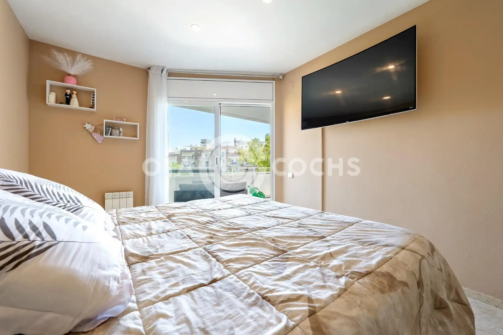 Schlafzimmer von Wohnung zum Verkauf in Reus mit Klimaanlage, Heizung und Terrasse