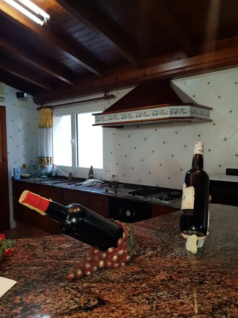 Cuina de Casa adosada en venda en Albaida amb Aire condicionat, Calefacció i Balcó
