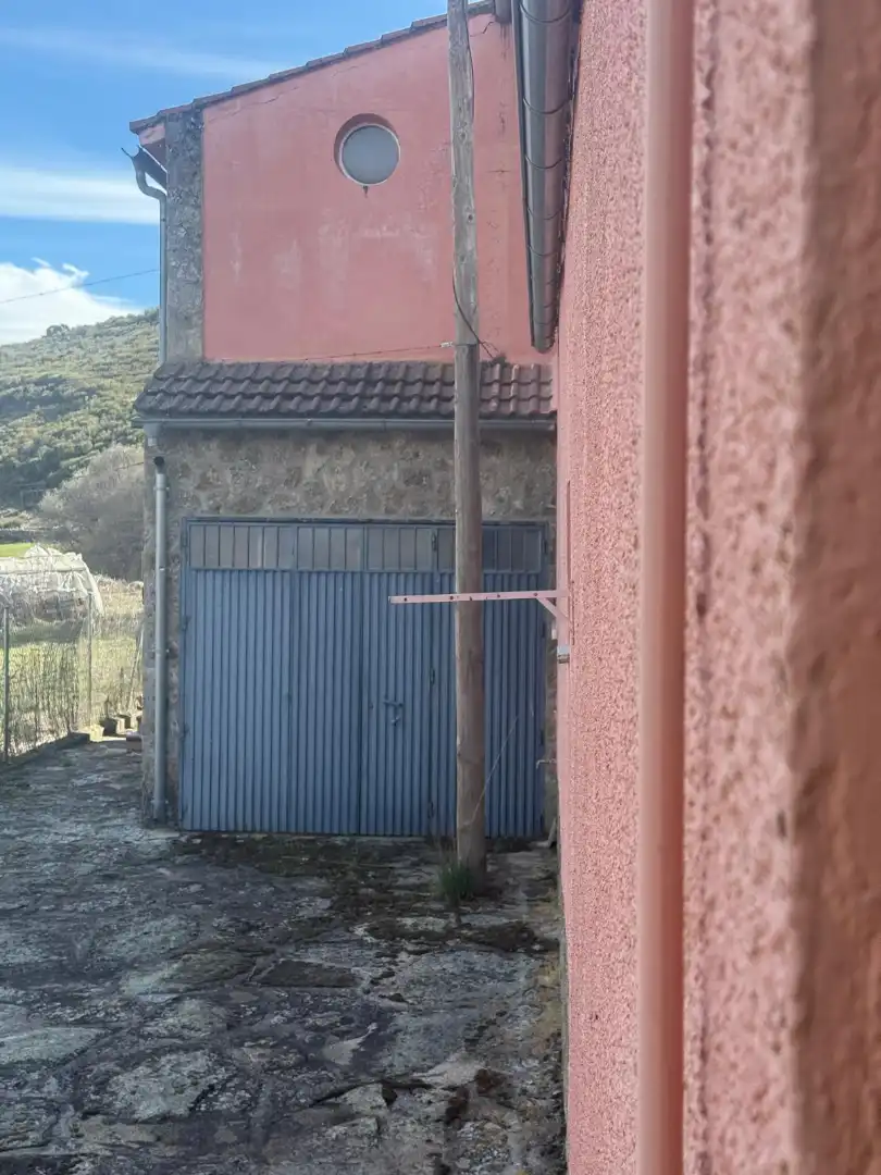 Vista exterior de Casa o chalet en venta en San Martín del Pimpollar con Calefacción, Jardín privado y Terraza
