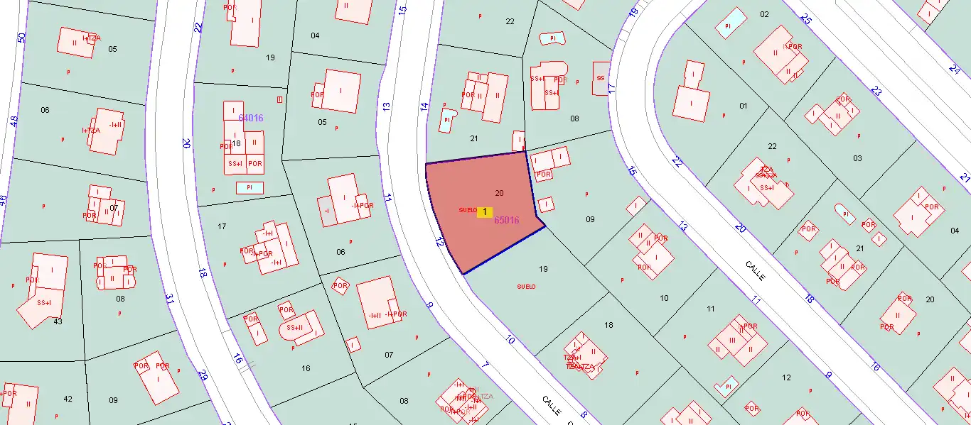 Wohnbaugrundstück zum Verkauf in Calle Orense 12
