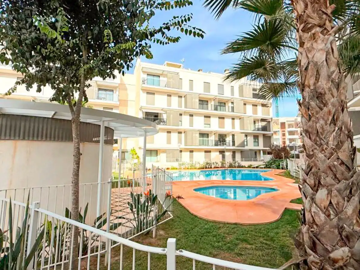 Swimming pool of Flat for sale in Dénia  with Air Conditioner and Community pool