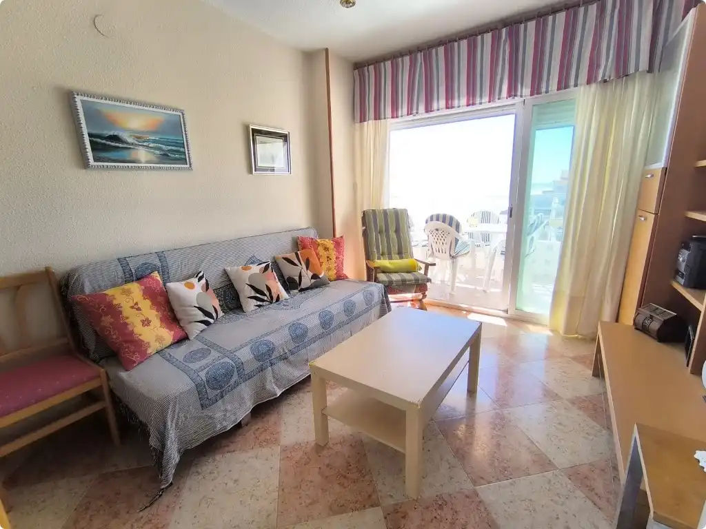Wohnzimmer von Wohnung zum Verkauf in Bellreguard mit Balkon und Gemeinschaftspool