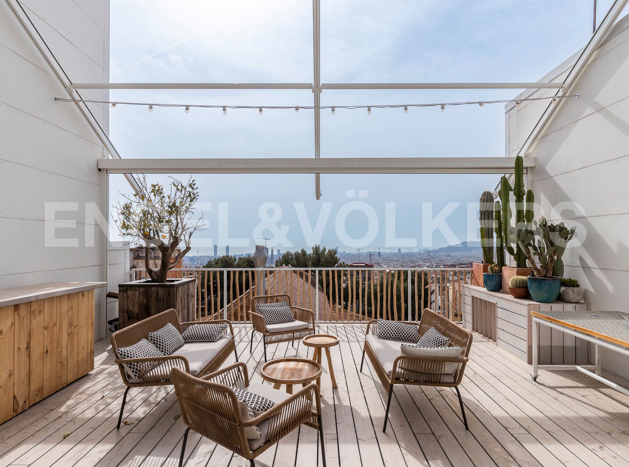 Terrace of House or chalet for sale in  Barcelona Capital  with Air Conditioner, Heating and Terrace