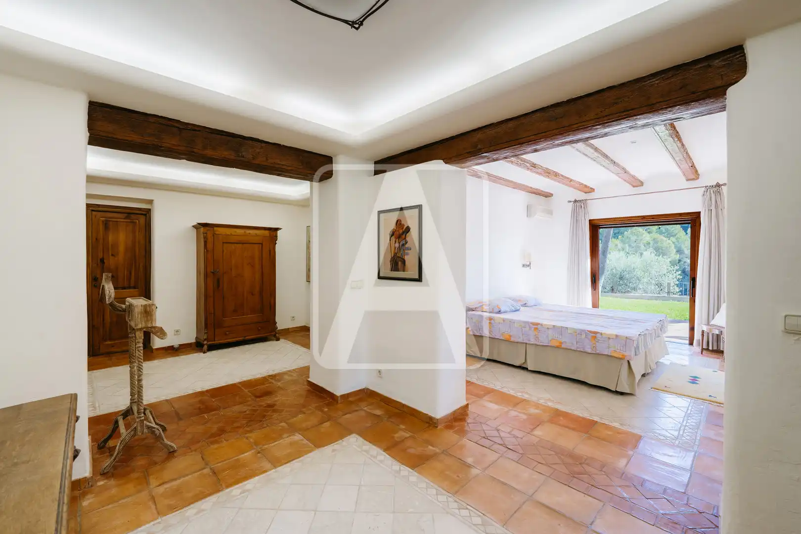 Habitación de Finca rústica en venta en Benissa con Aire acondicionado, Calefacción y Jardín privado