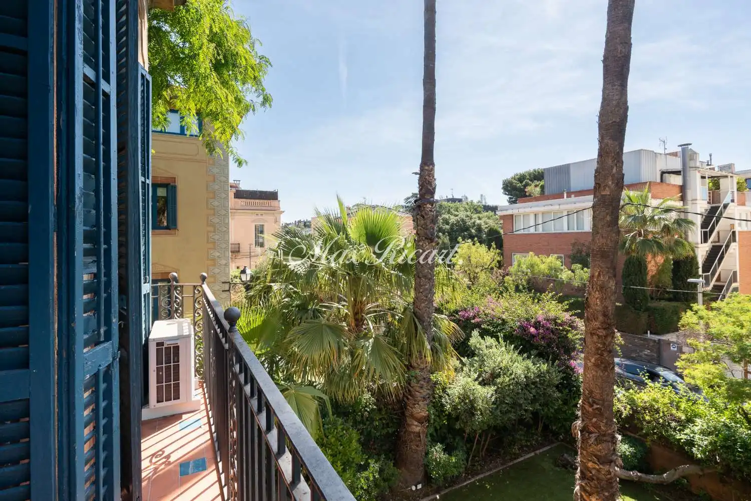 Terrace of Flat for rent in Barcelona  with Air Conditioner, Heating and Swimming Pool