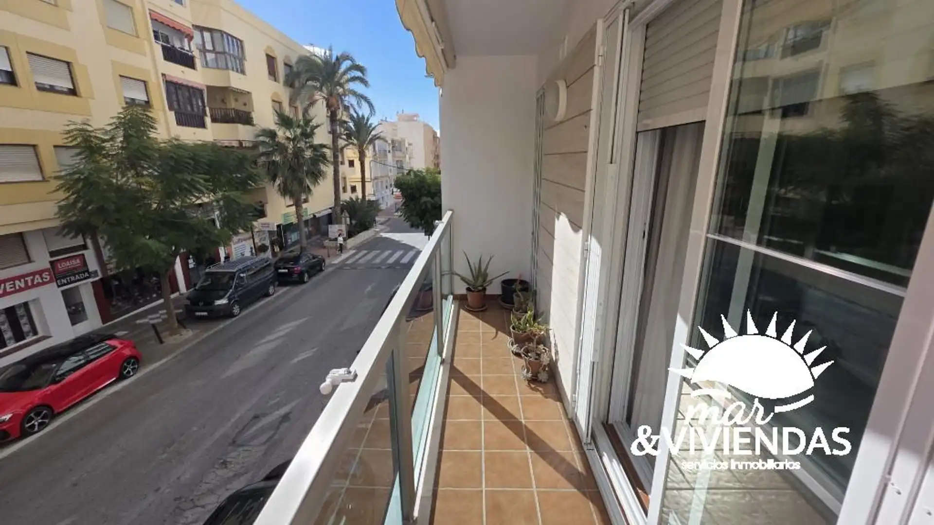 Vista exterior de Piso en venta en Garrucha con Aire acondicionado, Terraza y Amueblado