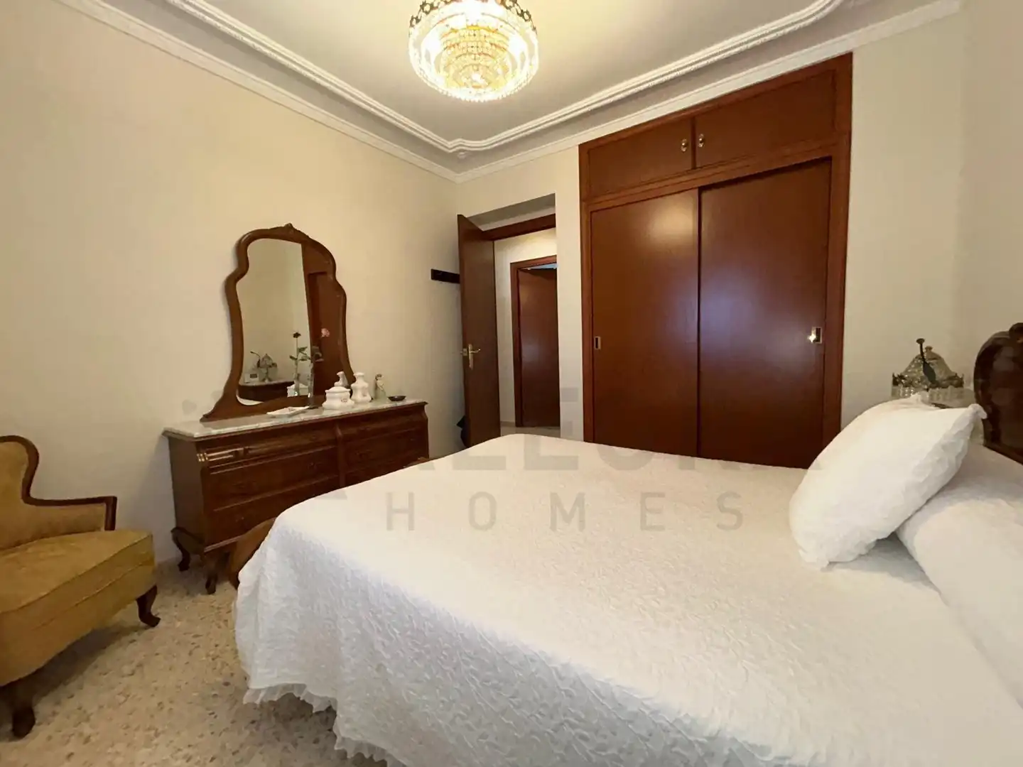 Bedroom of Flat for sale in Jerez de la Frontera  with Air Conditioner and Private garden