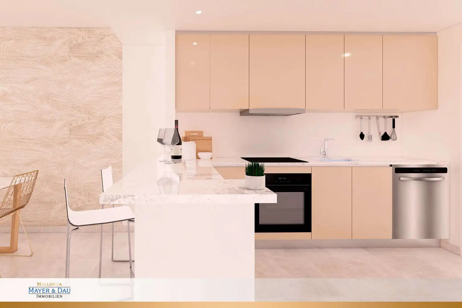 Cocina de Piso en venta en Capdepera con Aire acondicionado, Amueblado y Balcón