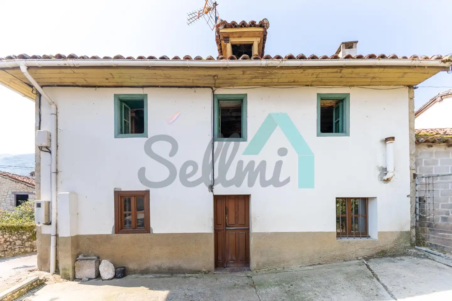 Vista exterior de Casa adosada en venta en Amieva con Jardín privado y Terraza