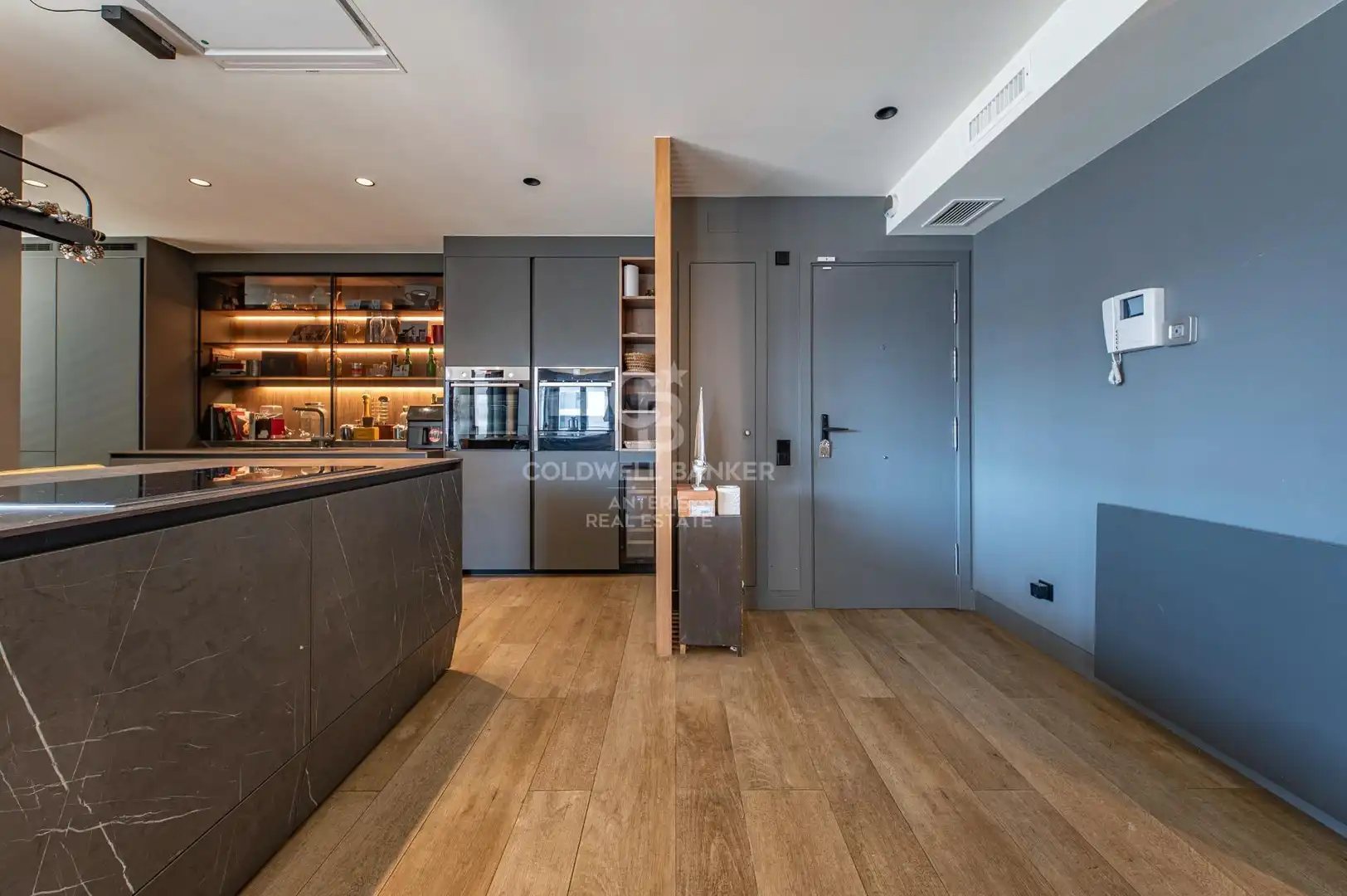 Kitchen of Attic for sale in Badalona  with Air Conditioner, Heating and Terrace