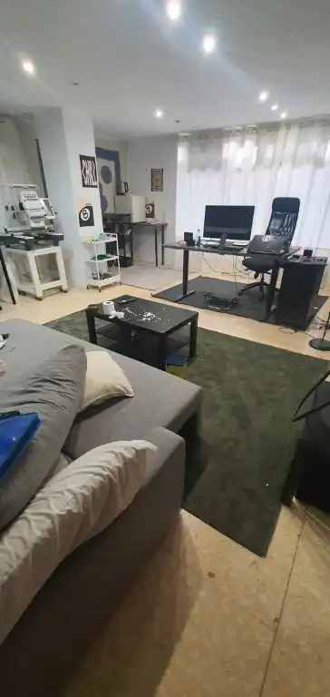 Sala de estar de Local de alquiler en Badalona