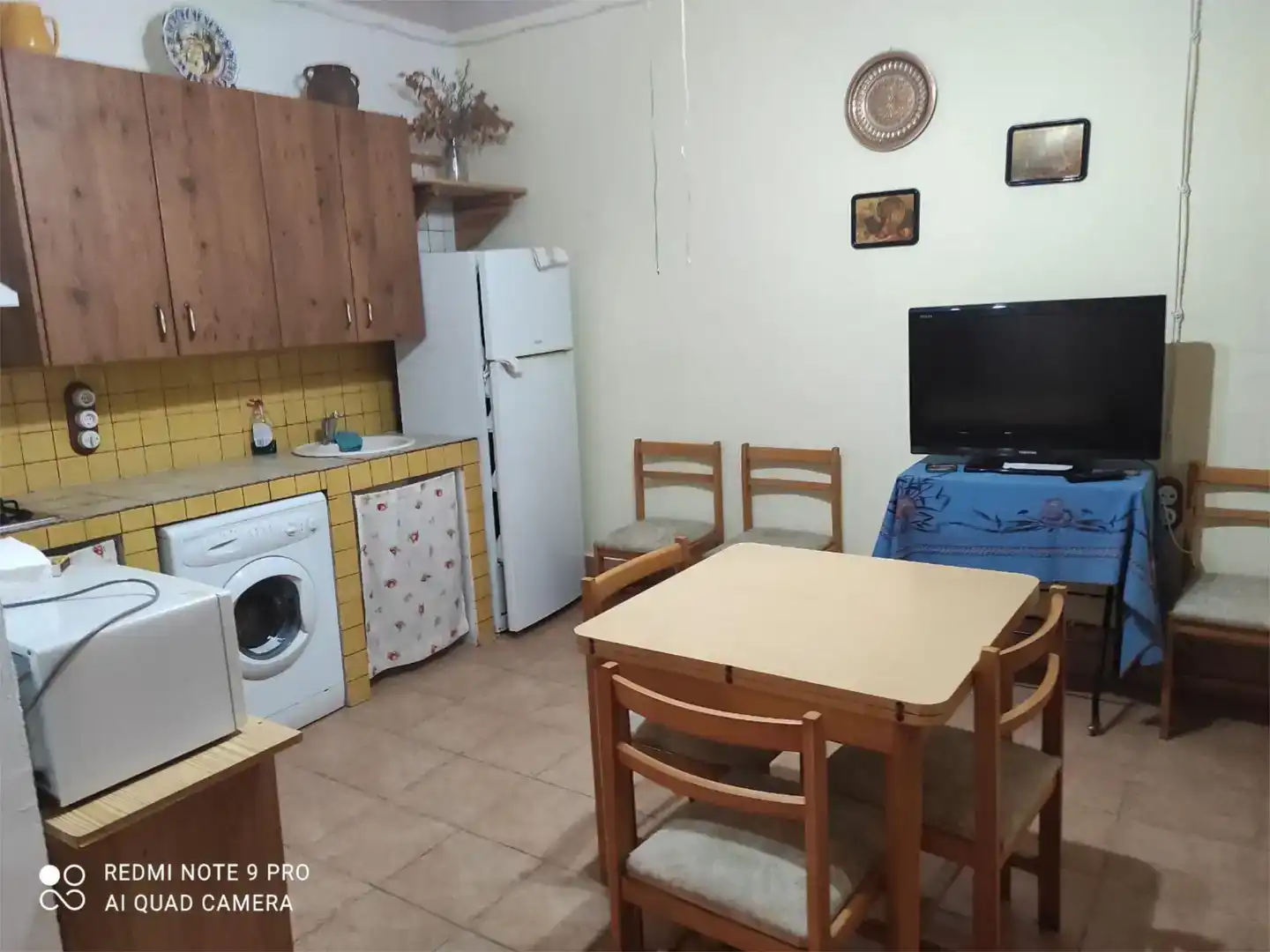 Küche von Maisonette zur Miete in Férez mit Klimaanlage und Balkon
