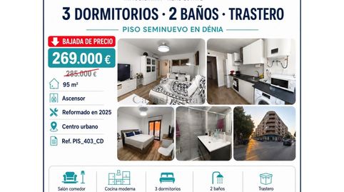 Foto 2 de Piso en venta en Avenida Ramon Ortega, Centro Urbano, Dénia