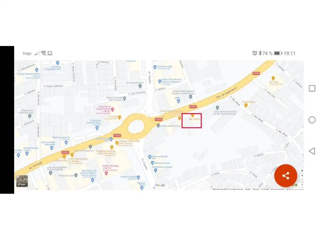 Terreno residencial en venta en Avenida SALAMANCA 16