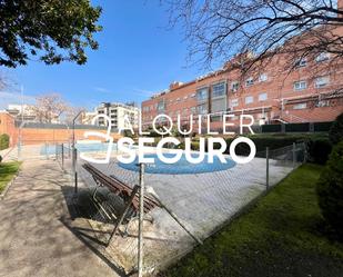 Exterior view of Flat to rent in  Madrid Capital  with Air Conditioner, Heating and Swimming Pool