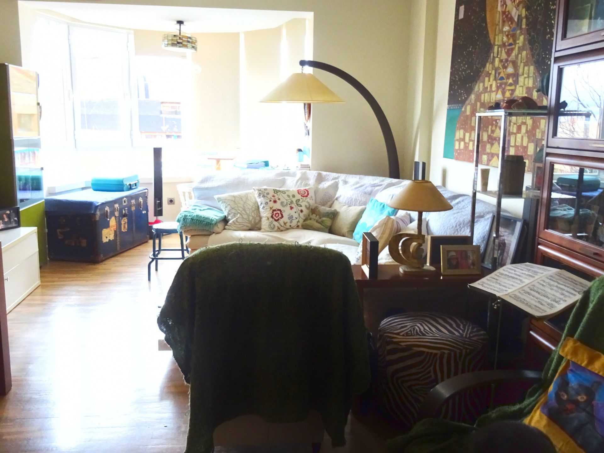 Bedroom of Flat for sale in Tres Cantos  with Heating, Parquet flooring and Storage room